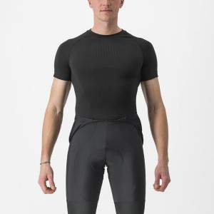 Black Men Castelli CORE SEAMLESS SS Base Layer | 356BPYULK