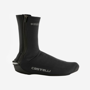 Black Men Castelli ESPRESSO Shoecovers | 168WKLRPU