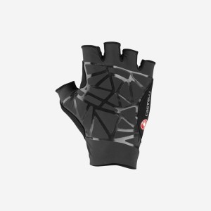 Black Men Castelli ICON RACE Gloves | 596QEXJDI