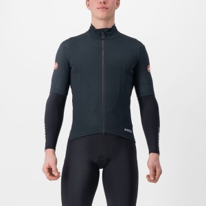 Black Men Castelli PERFETTO RoS 2 WIND Jackets | 614HKCMFI