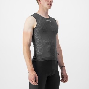 Black Men Castelli PRO MESH 2.0 SLEEVELESS Base Layer | 795CRIUKN