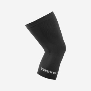 Black Men Castelli PRO SEAMLESS KNEE WARMER Leg Warmer | 820OGRSVT