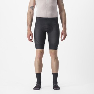 Black Men Castelli TRAIL LINER Shorts | 698ZWFTQA