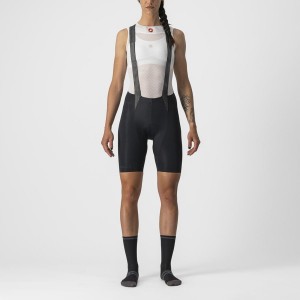 Black Women Castelli FREE AERO RC W Bib Shorts | 540NUJYXM