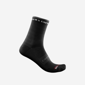 Black Women Castelli ROSSO CORSA W 11 Socks | 873SUKCHA