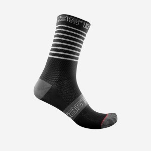 Black Women Castelli SUPERLEGGERA W 12 Socks | 291BTNMCP