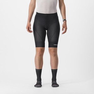 Black Women Castelli TRAIL W LINER Shorts | 602ZEBXDY