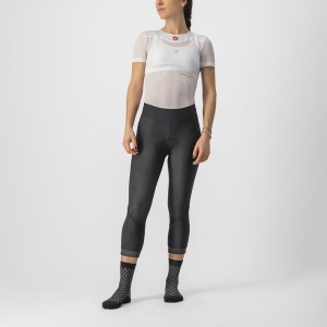 Black / Black Women Castelli VELOCISSIMA THERMAL KNICKER Leggings | 872GJZOMV