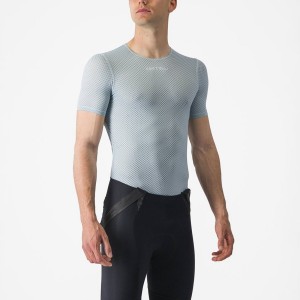 Blue Men Castelli PRO MESH 2.0 SHORT SLEEVE Base Layer | 846XLNJQD