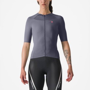 Blue Women Castelli VELOCISSIMA 2 Jersey | 380IHVTFR