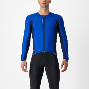 Blue / Blue Men Castelli FLY JACK-SEY Jackets | 790HIRABK