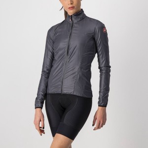 Dark Grey Women Castelli ARIA SHELL W Protection | 581AKVDXN