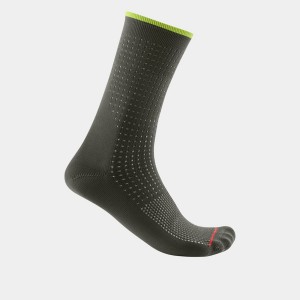 Deep Green Men Castelli PREMIO 18 Socks | 591VCRSDY