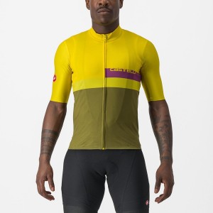 Green Men Castelli A BLOCCO Jersey | 094NEIOUR