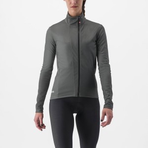 Grey Women Castelli TRANSITION 2 W Jackets | 248ZEIVFJ