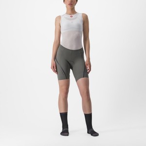 Grey / Dark Grey Women Castelli VELOCISSIMA 3 Shorts | 126QASZIK