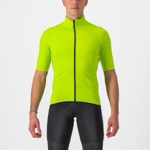 Light Green Men Castelli PERFETTO RoS 2 WIND Jackets | 047QLPKJC