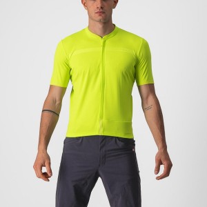 Light Green Men Castelli UNLIMITED ALLROAD Jersey | 246HZQWJX