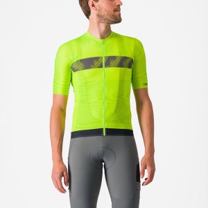 Light Green / Dark Grey Men Castelli UNLIMITED ENDURANCE Jersey | 738KRPBTF