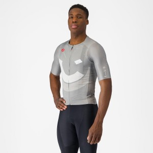 Multicolor Grey Men Castelli R-A/D Jersey | 894ZQFLMP