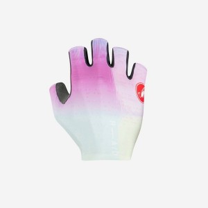 Multicolor Purple Men Castelli COMPETIZIONE 2 Gloves | 951YIAKCM