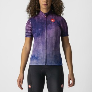 Multicolor Women Castelli RIDE WITH REGGIE Jersey | 130JAVOTS