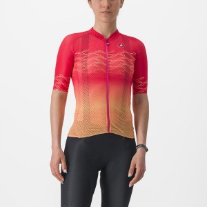 Orange Women Castelli CLIMBER'S 2.0 W Jersey | 745JCXHAQ