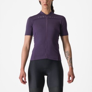 Purple Women Castelli ANIMA 4 Jersey | 094MQJABF