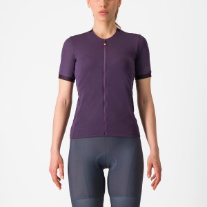 Purple Women Castelli LIBERA Jersey | 208QXCGHL