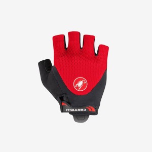 Red Men Castelli ARENBERG GEL 2 Gloves | 214OFSBCQ