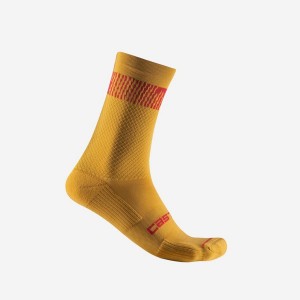 Red Men Castelli UNLIMITED 18 Socks | 840VJCPWL