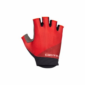 Red Women Castelli ROUBAIX GEL 2 Gloves | 398OCQGVK