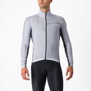 Silver Grey / Dark Grey Men Castelli SQUADRA STRETCH Protection | 306WZHYMR