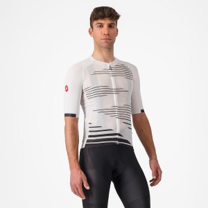 White / Black Men Castelli CLIMBER'S 4.0 Jersey | 834FILMEG