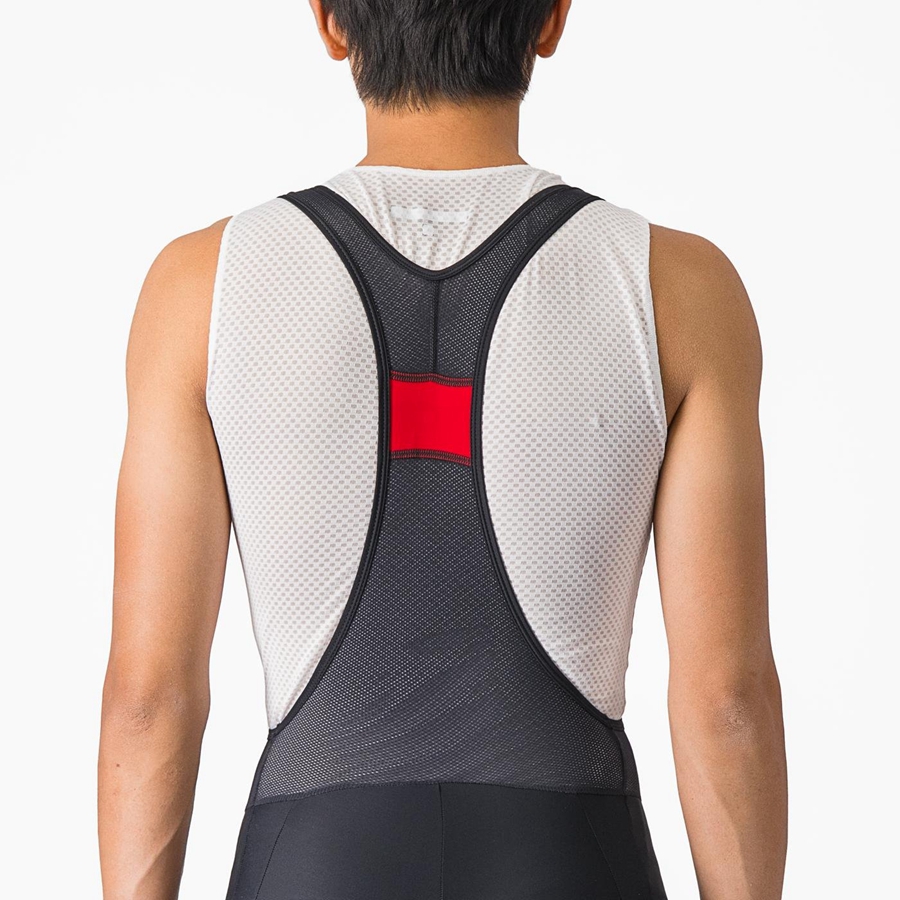 Black Men Castelli ENTRATA 2 Bib Shorts | 039VMWLQN