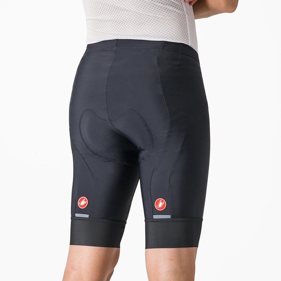 Black Men Castelli ENTRATA 2 Shorts | 084KMJLUX