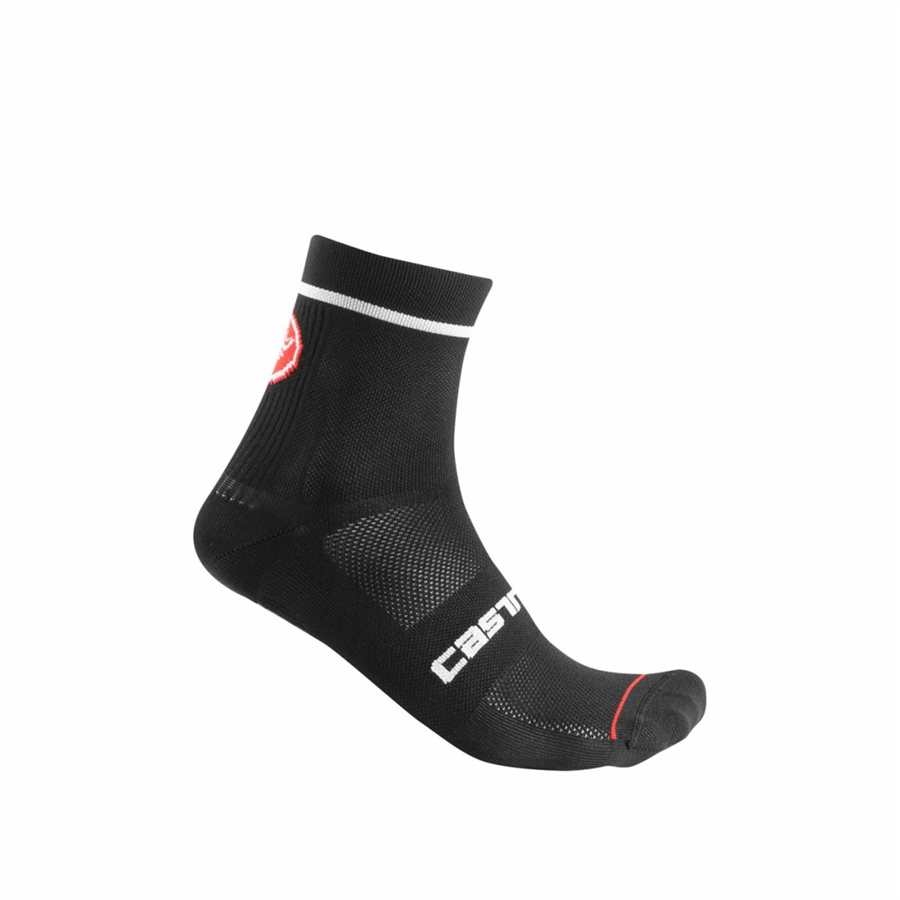 Black Men Castelli ENTRATA 9 Socks | 254VLEDXS