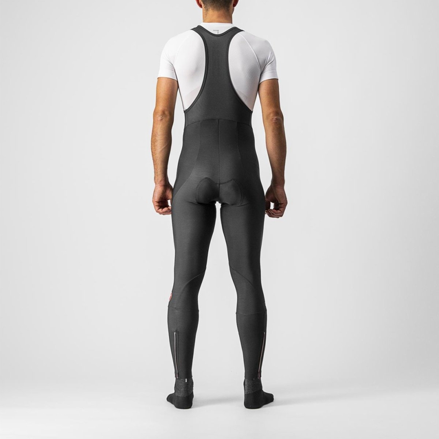 Black Men Castelli ENTRATA Bib Tights | 098YVSZKU