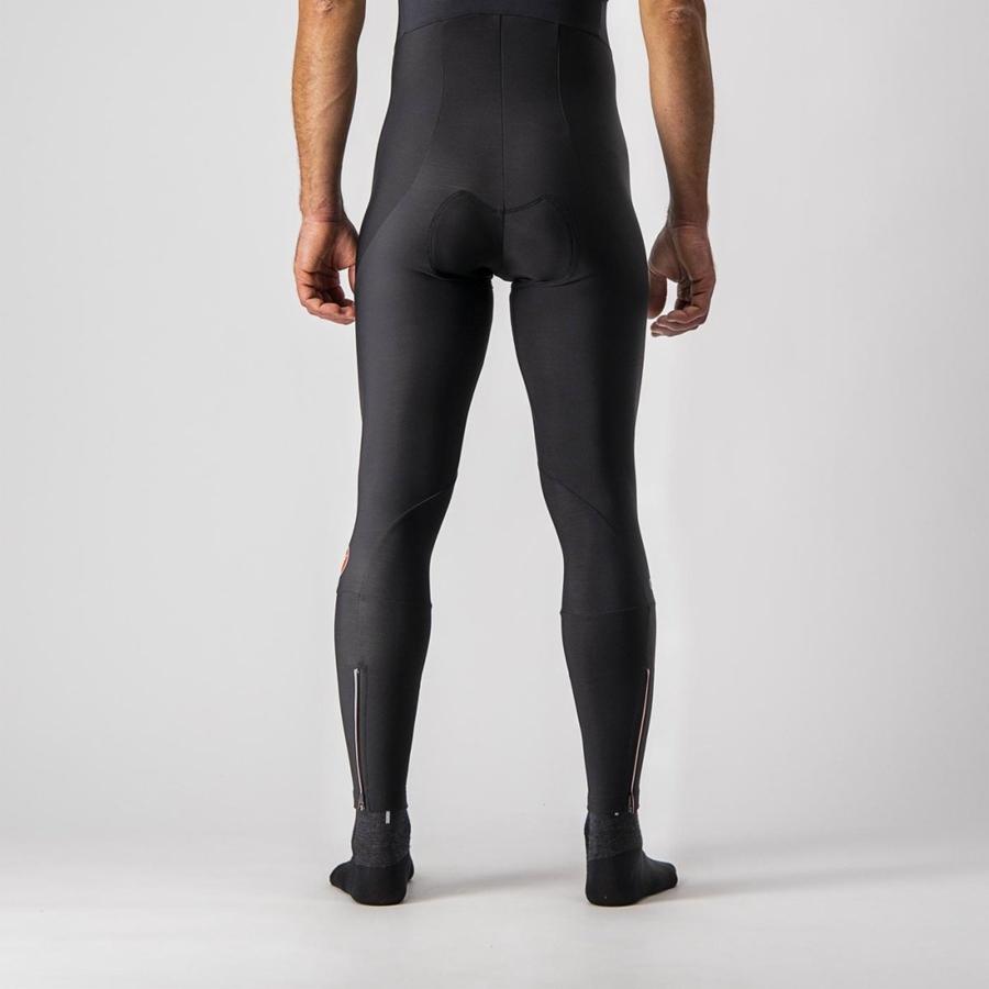 Black Men Castelli ENTRATA Bib Tights | 098YVSZKU