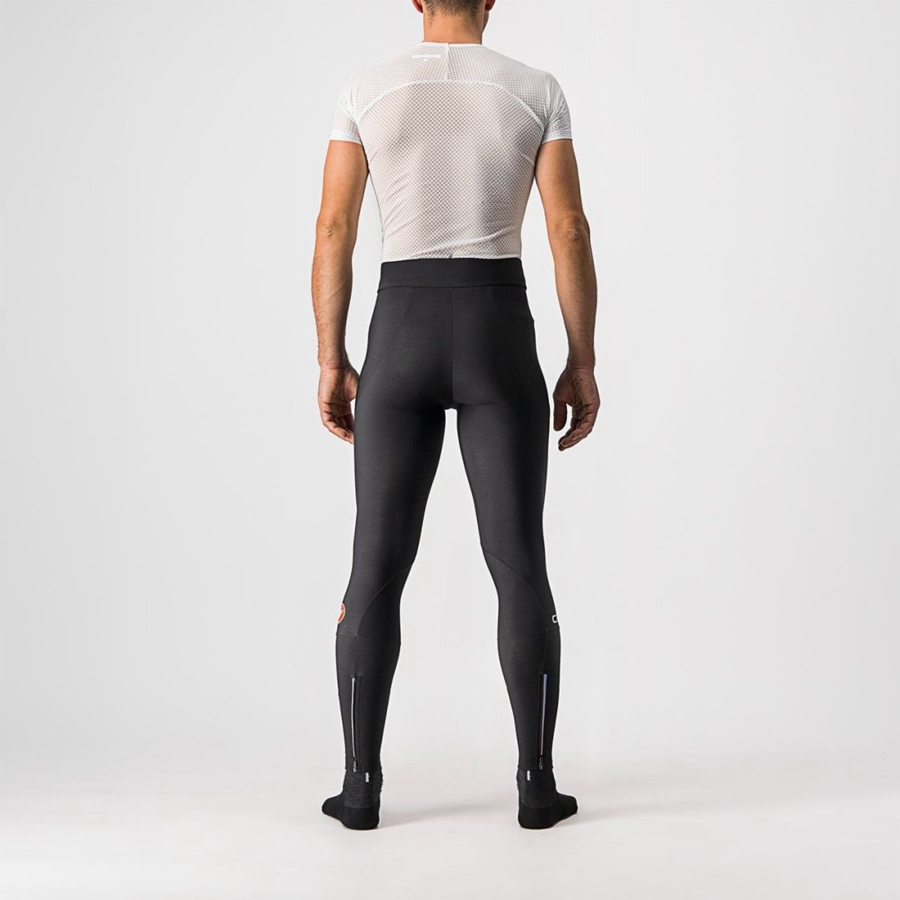 Black Men Castelli ENTRATA NO PAD Leggings | 789LAYRBP