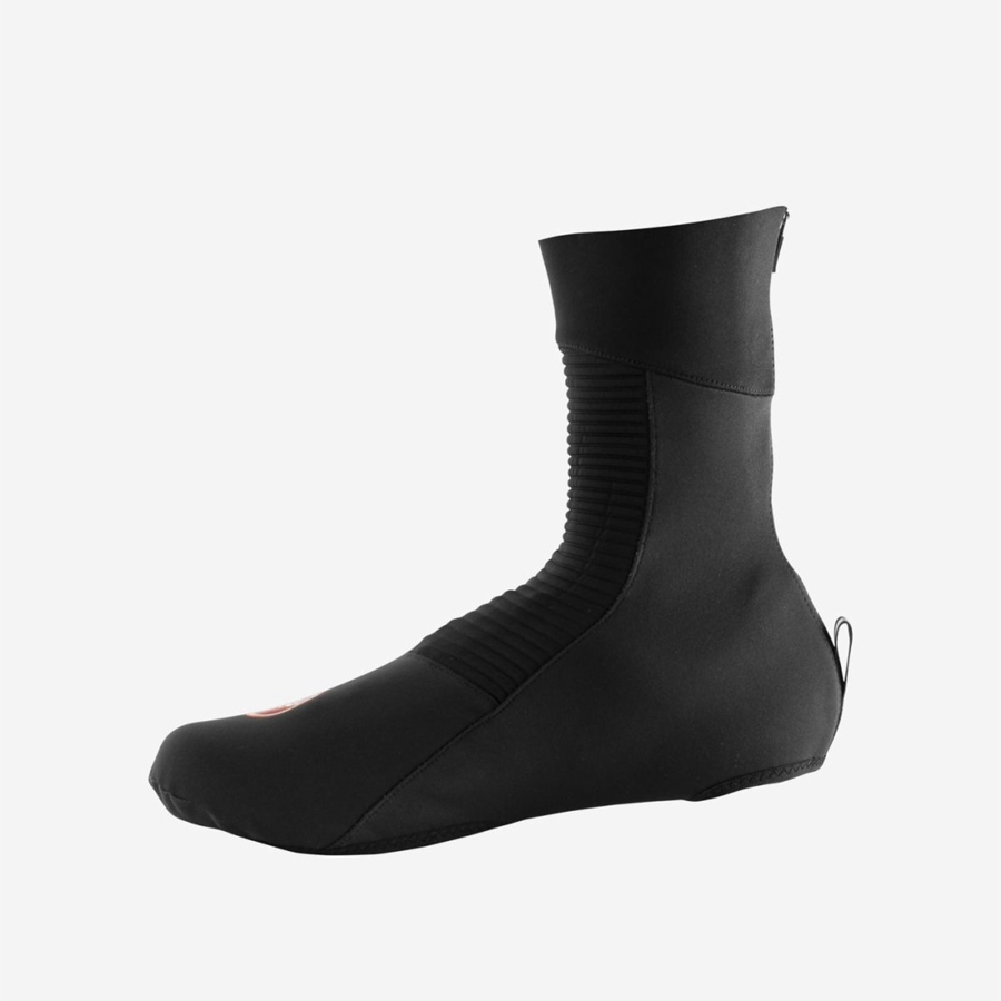 Black Men Castelli ENTRATA Shoecovers | 431JVGNCW