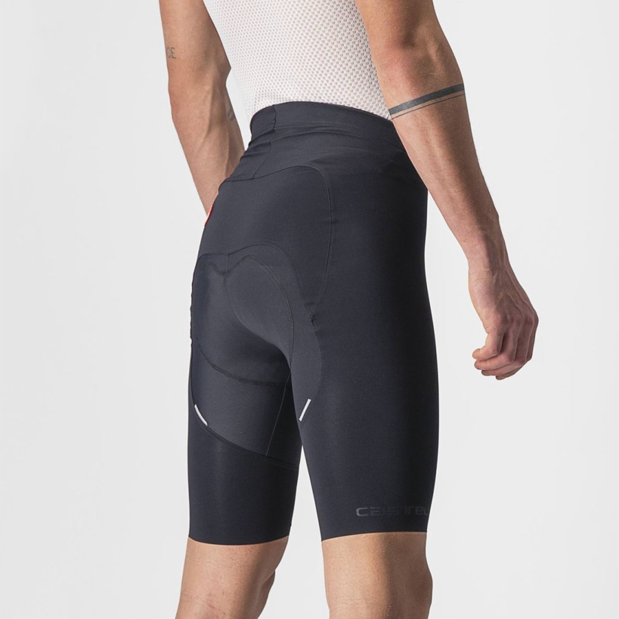 Black Men Castelli FREE AERO RC Shorts | 974VGSZWK