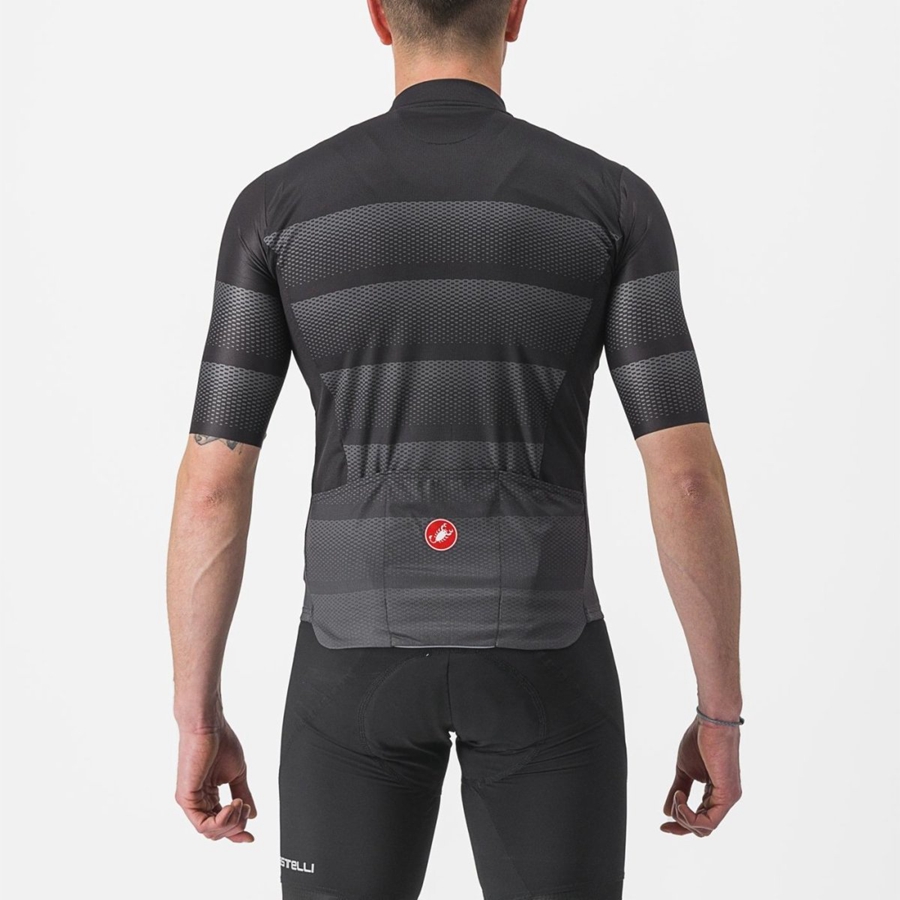 Black Men Castelli LIVELLI Jersey | 438QOKCPT