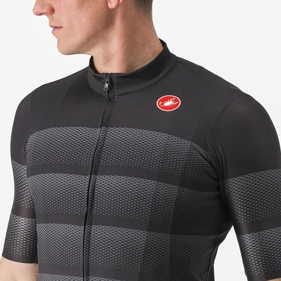 Black Men Castelli LIVELLI Jersey | 438QOKCPT