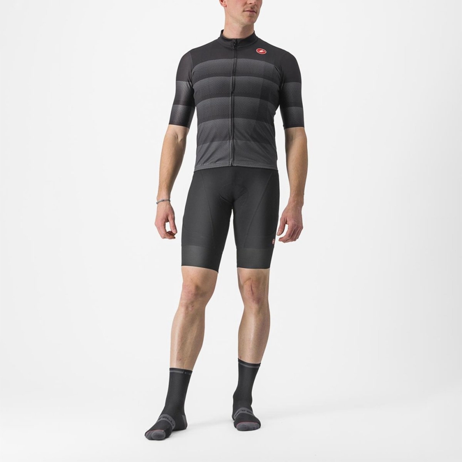 Black Men Castelli LIVELLI Jersey | 438QOKCPT