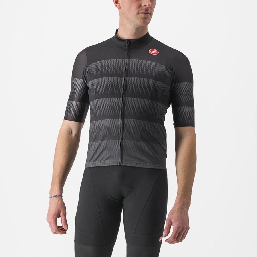 Black Men Castelli LIVELLI Jersey | 438QOKCPT