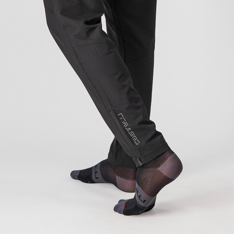 Black Men Castelli MILANO PANT Leggings | 960ZTQNIU