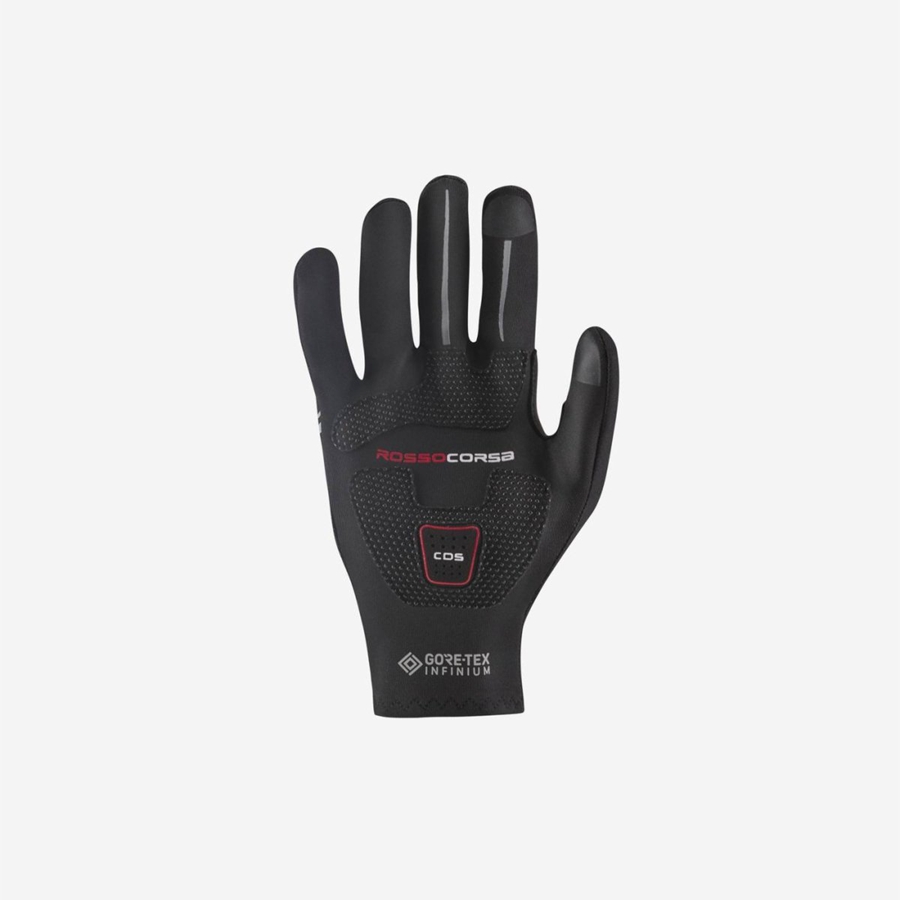 Black Men Castelli PERFETTO LIGHT Gloves | 931HEBQOJ