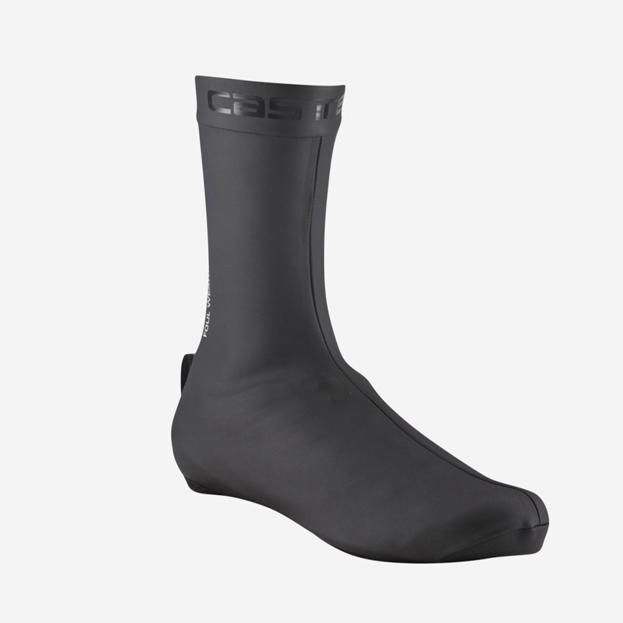 Black Men Castelli PIOGGIA 4 Shoecovers | 207KZERBY