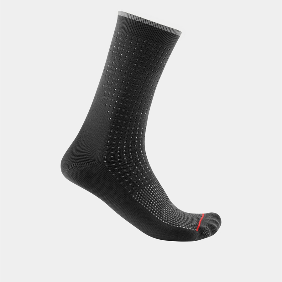 Black Men Castelli PREMIO 18 Socks | 053HKNMRV